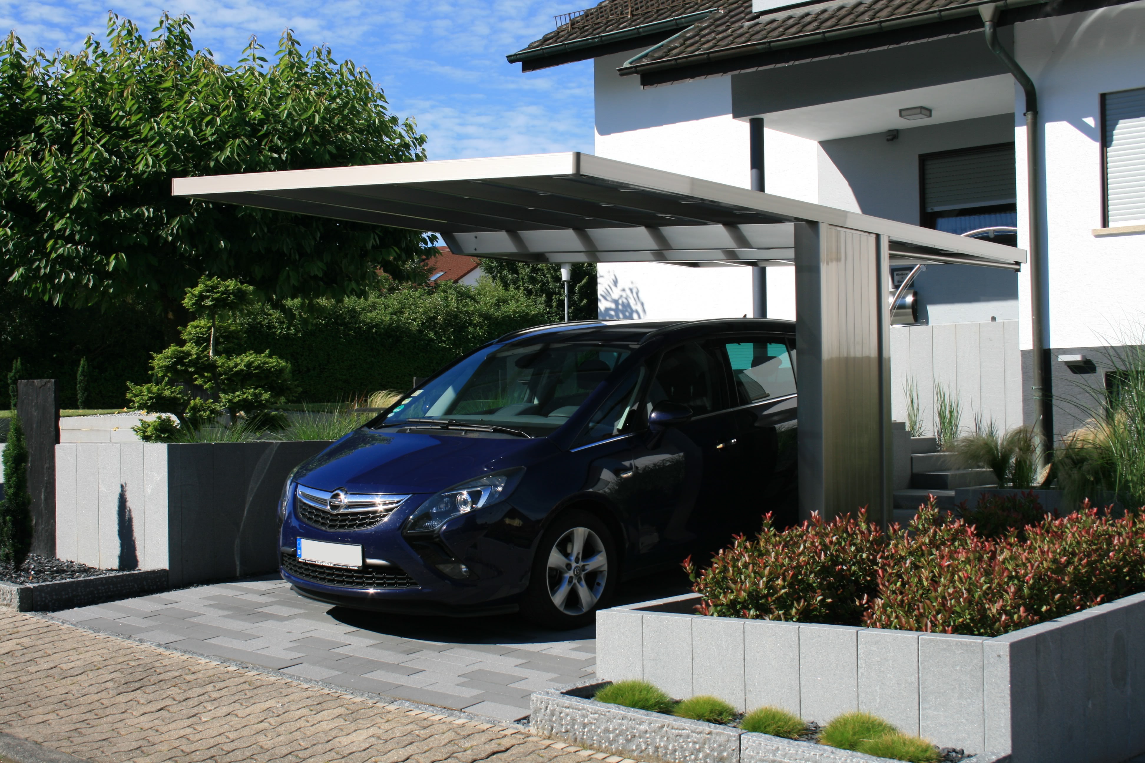 Beispielbild f&uuml;r Alucarport-Fotoaktion