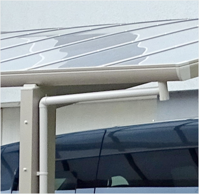 Entw&auml;sserung integriert