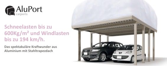 Resistport Double Das Resistport Double mit 612Kg/m² Schneelast