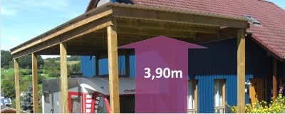 MULTI-LKW-Carport aus Holz LKW-Carports aus Holz